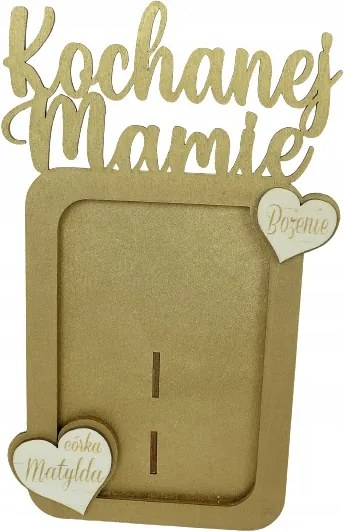 Ajándék Anyák Napja képkeret 10x15cm gravírozás