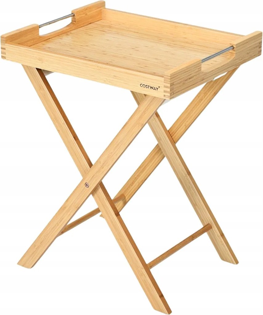 Costway asztal téglalap alakú 47 x 38 x 58,5cm színtelen (207)