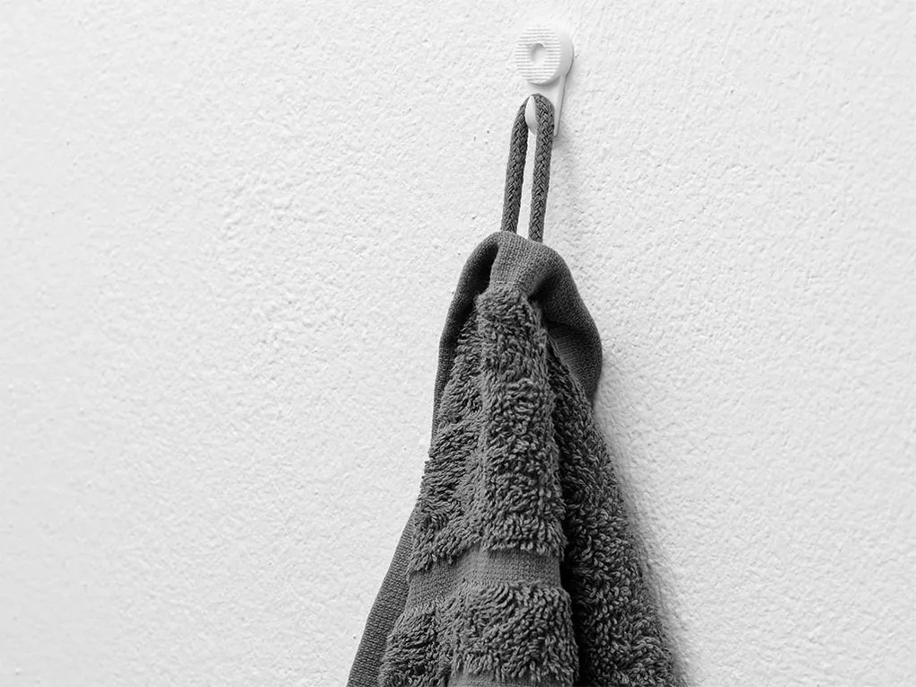 Törölköző Classic 50 x 100 cm sötétszürke, 100% pamut