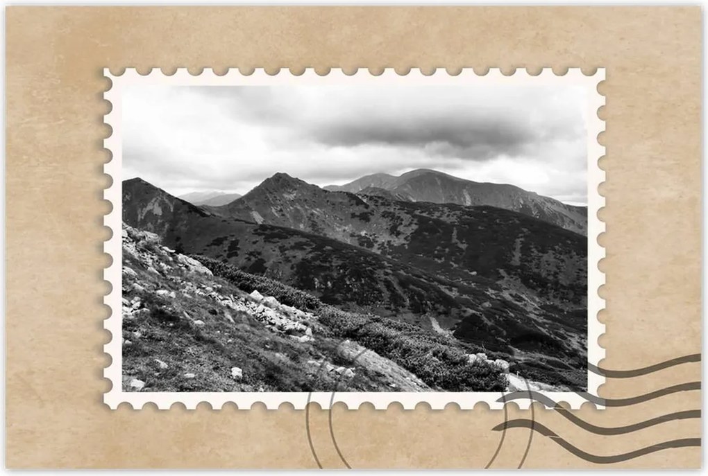 Poszterek 60x40 Tátra Lengyel hegyek Kilátás