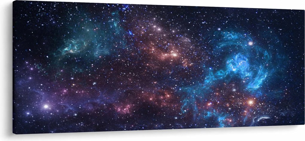 Kép - Éjszakai égbolt (120x50 cm)