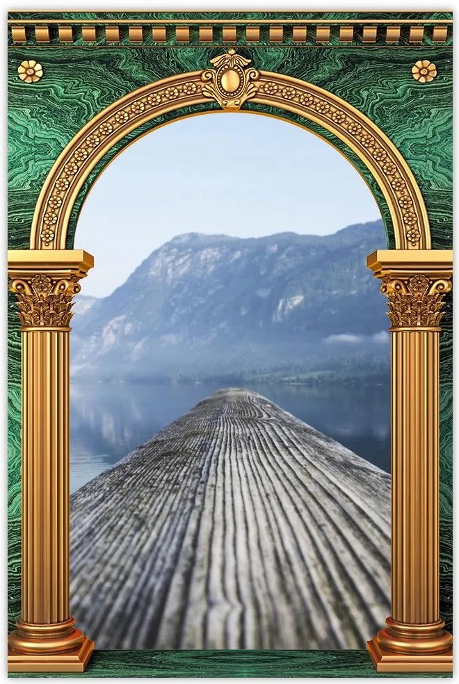 Poszterek 40x60 Hegyi kilátás