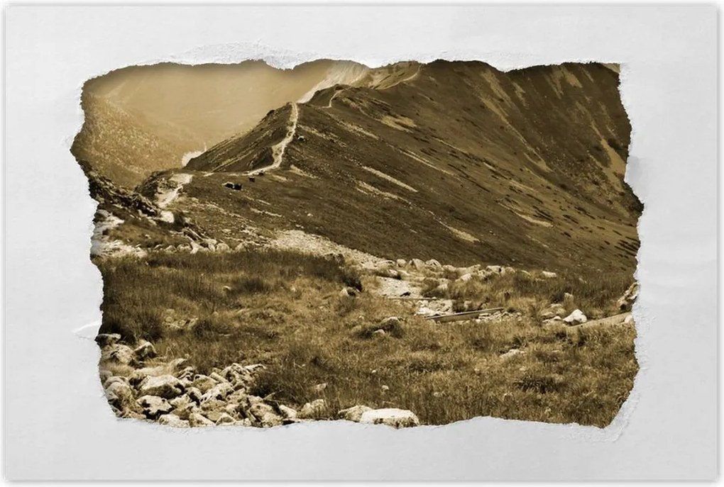 Poszterek 90x60 Tátra Lengyel hegyek Kilátás