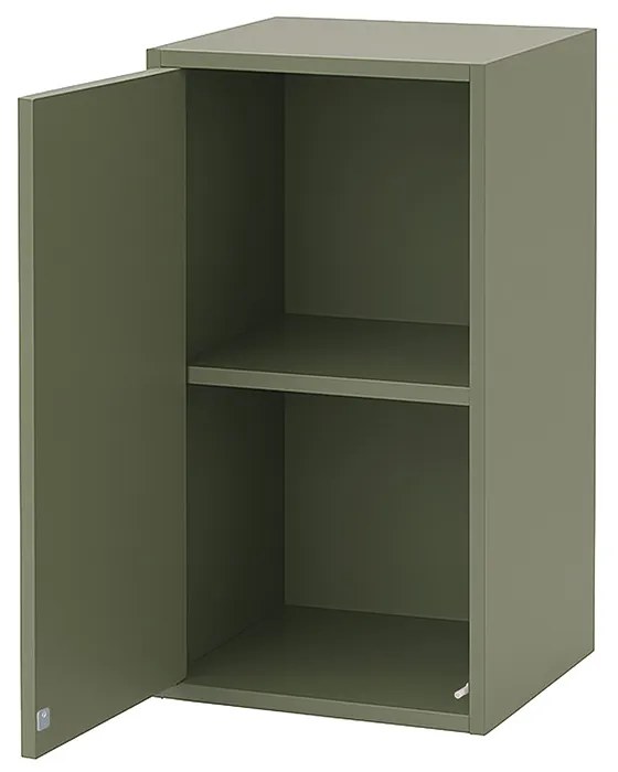 Boxie 1 ajtós fali szekrény 80x40x37 cm zöld