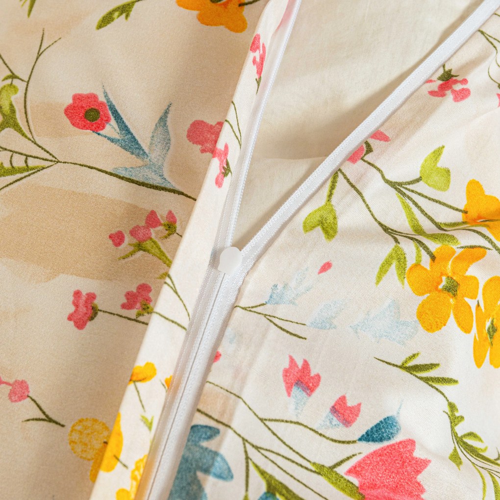 Mikroszálas ágyneműhuzat MILLEFLEUR színes Ágyneműhuzat mérete: 2 db 70 x 90 cm | 200 x 220 cm