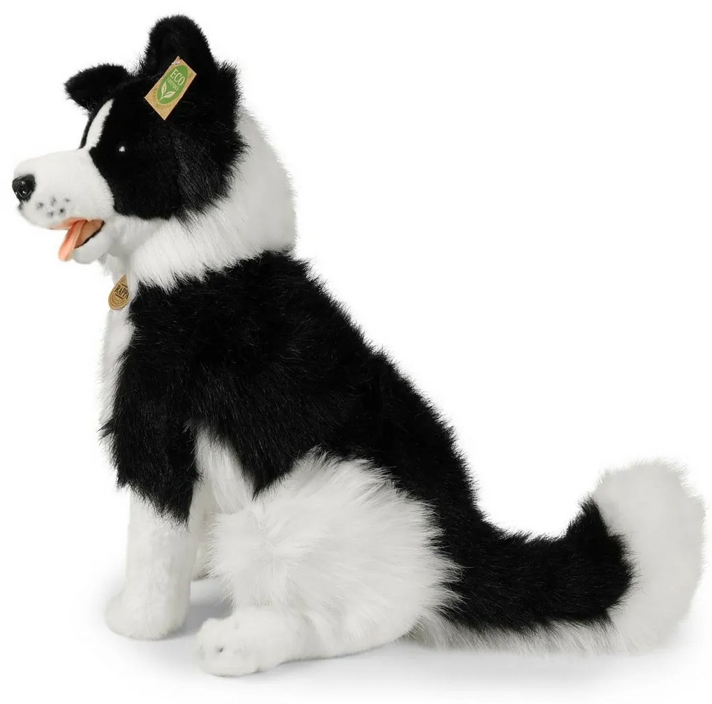Rappa Plüss Border collie kutya 40 cm ECO -FRIENDLY
