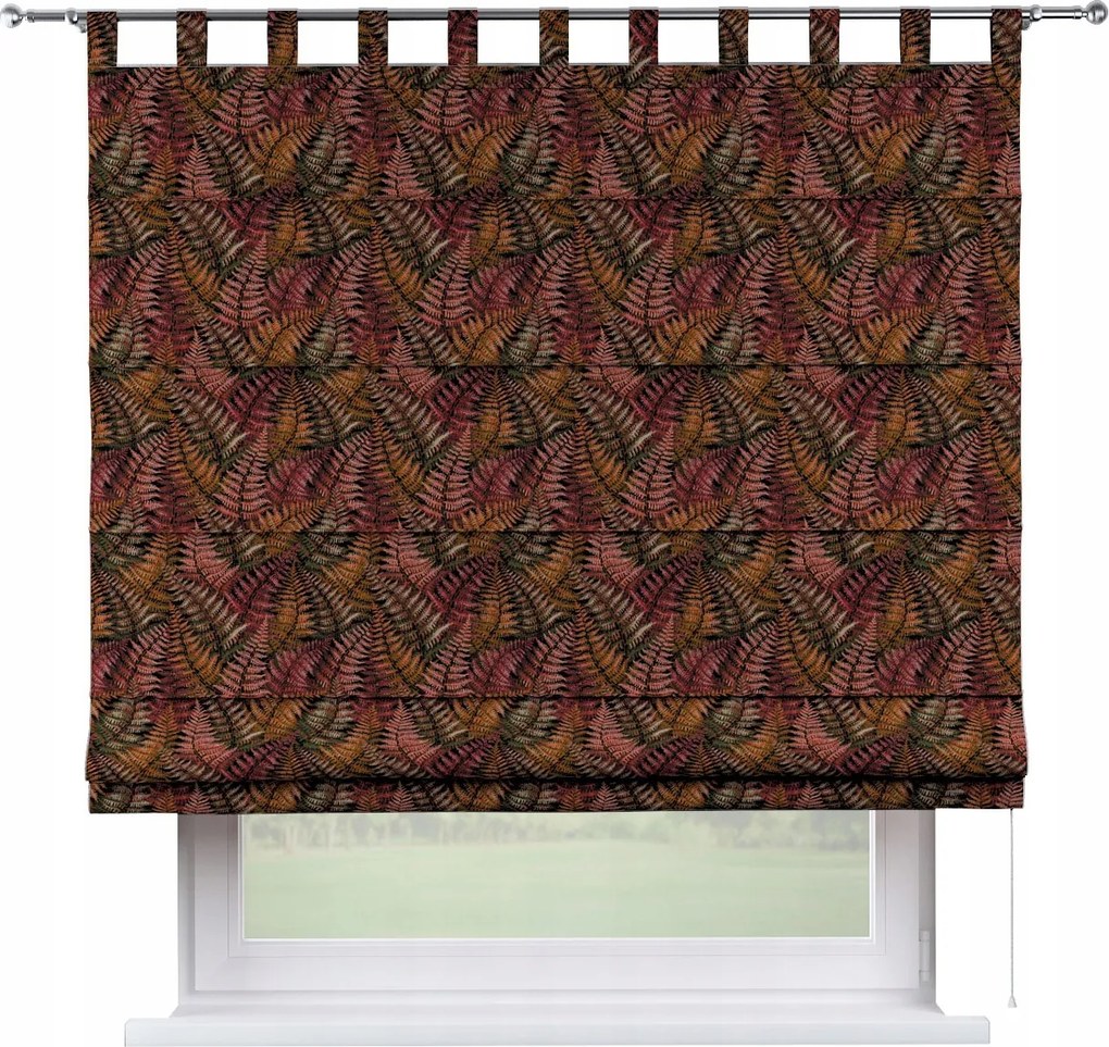 Kész római roló Verona 180x180cm narancssárga