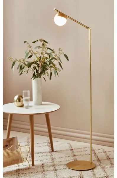 Nordlux - CONTINA állólámpa 1xG9/5W/230V sárgaréz