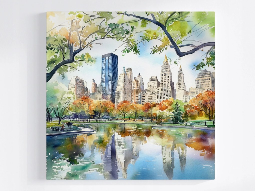 Poszter Nyc Város New York Manhattan Central Park 40x40