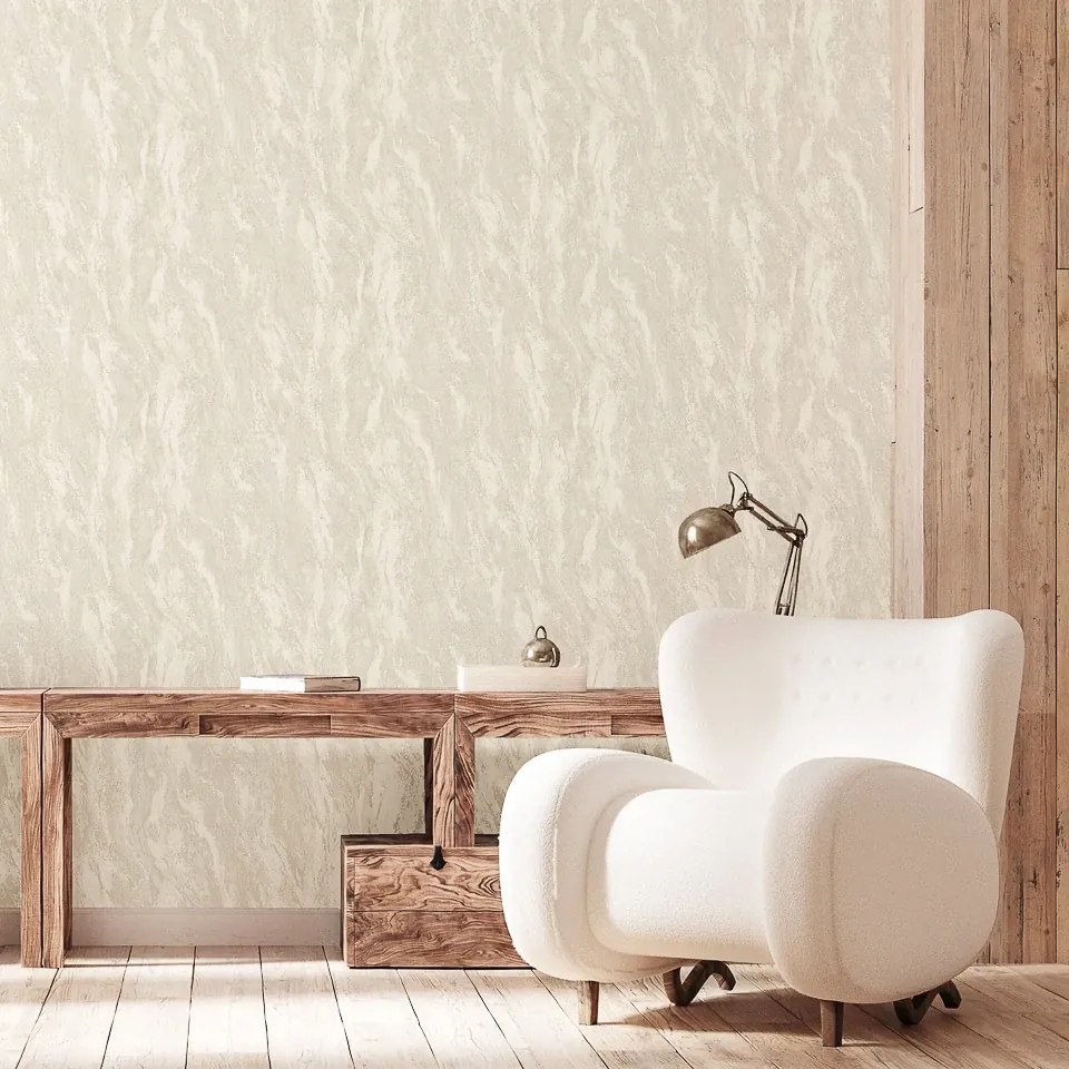 Arthouse Signature 2 Luxe Texture bézs-fehér márvány mintás vlies tapéta – 299100