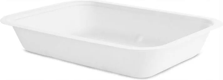 Eldobható uzsonnás dobozok elvitelre öko nád 1200 ml 50 db