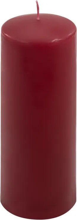 Gyertya készlet 20 cm Ø 7,5 cm  2 db bordó