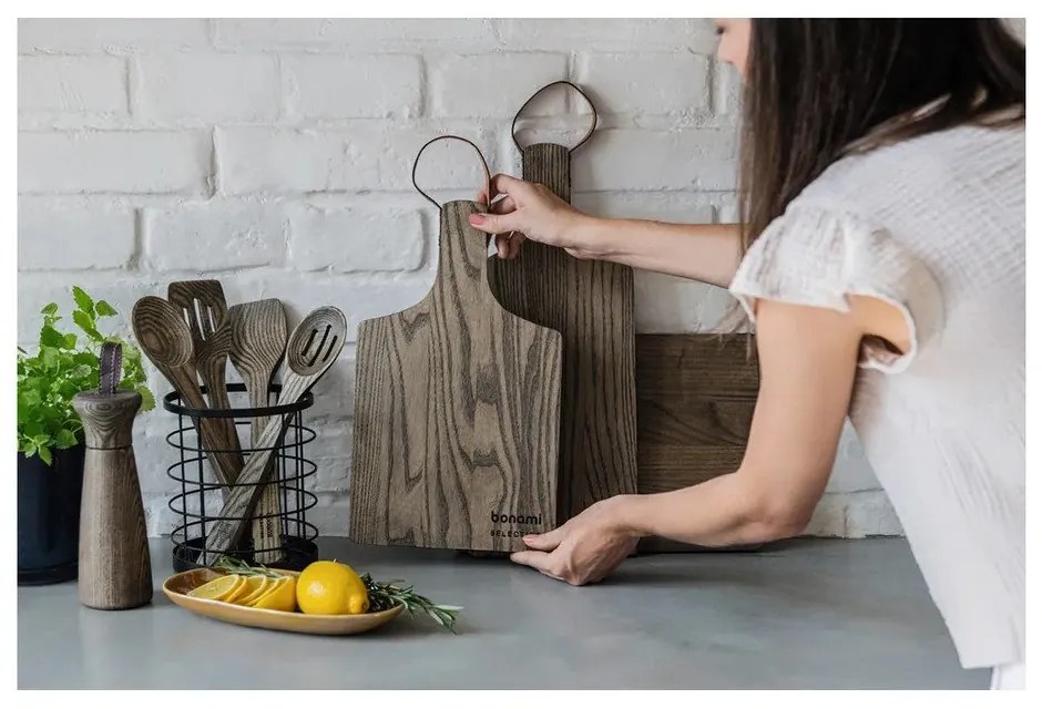 Fa vágódeszka készlet 2 db-os – Bonami Selection