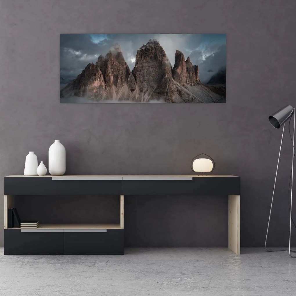 Kép - Három fogak, olasz Dolomitok (120x50 cm)