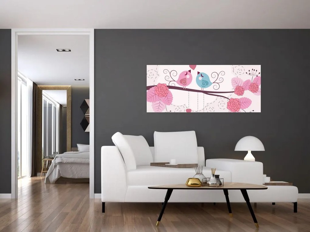 Kép - Szerelmi idő (120x50 cm)