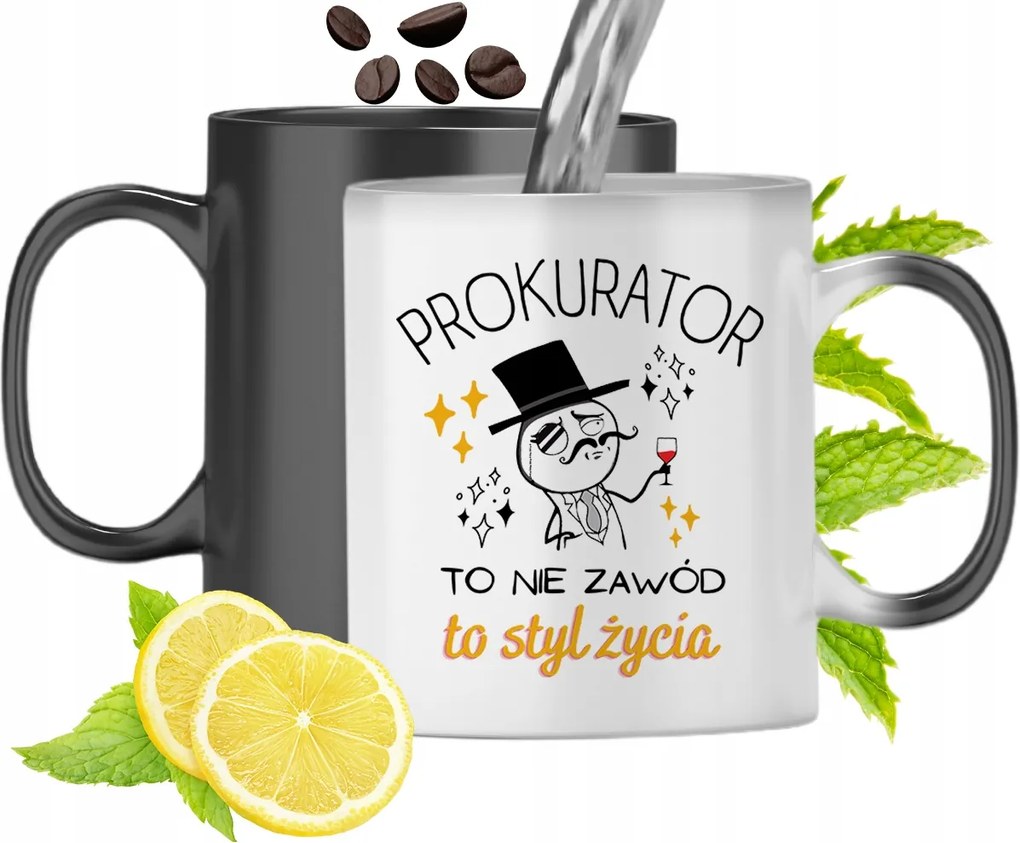 Az ügyésznek Varázslatos Bögre Ajándék Nyomtatott Fotóval