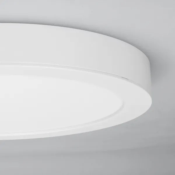 Solight WD244-W - 2 az 1-ben LED-panel 24W/230V 3000/4000/6000K, átmérő 30 cm, IP54, fehér