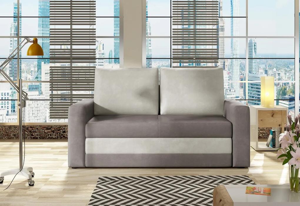 SEVERUS ágyazható kanapé, 160x90x90, Nubuk27/Nubuk21