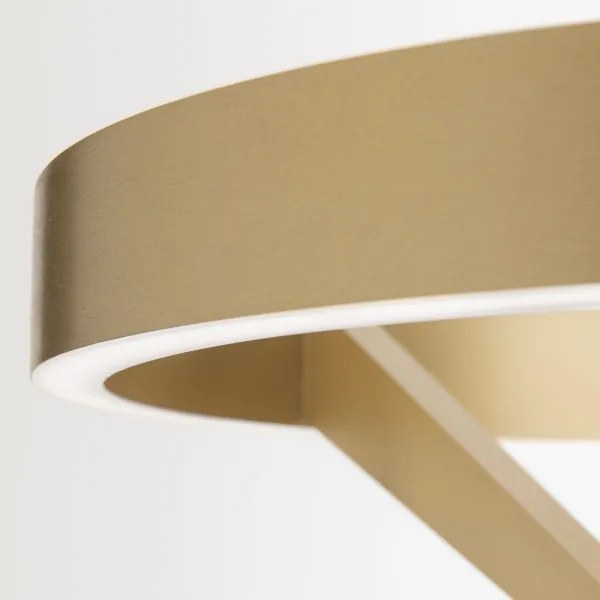 Orion - LED fényerőszabályozható állólámpa KOLK LED/40W/230V 2700/4000K arany