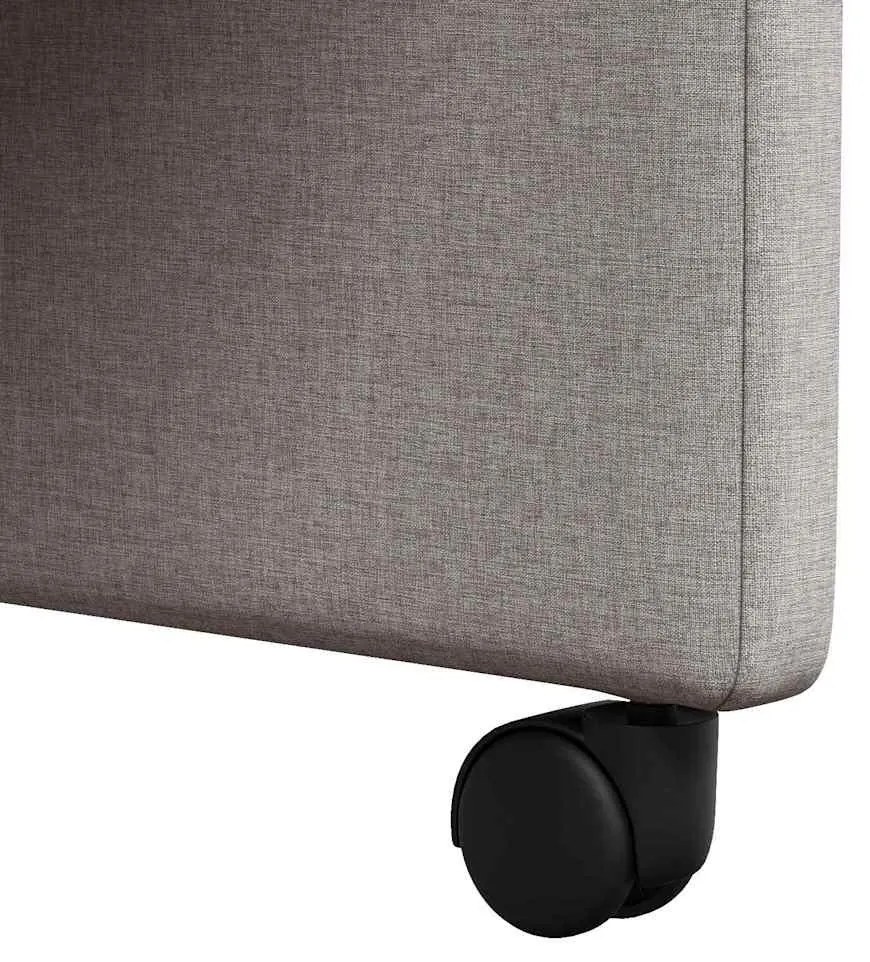 Kerekes Étkező Székek 2 pcs Tópszínű 57 x 66 x 94 cm szövet