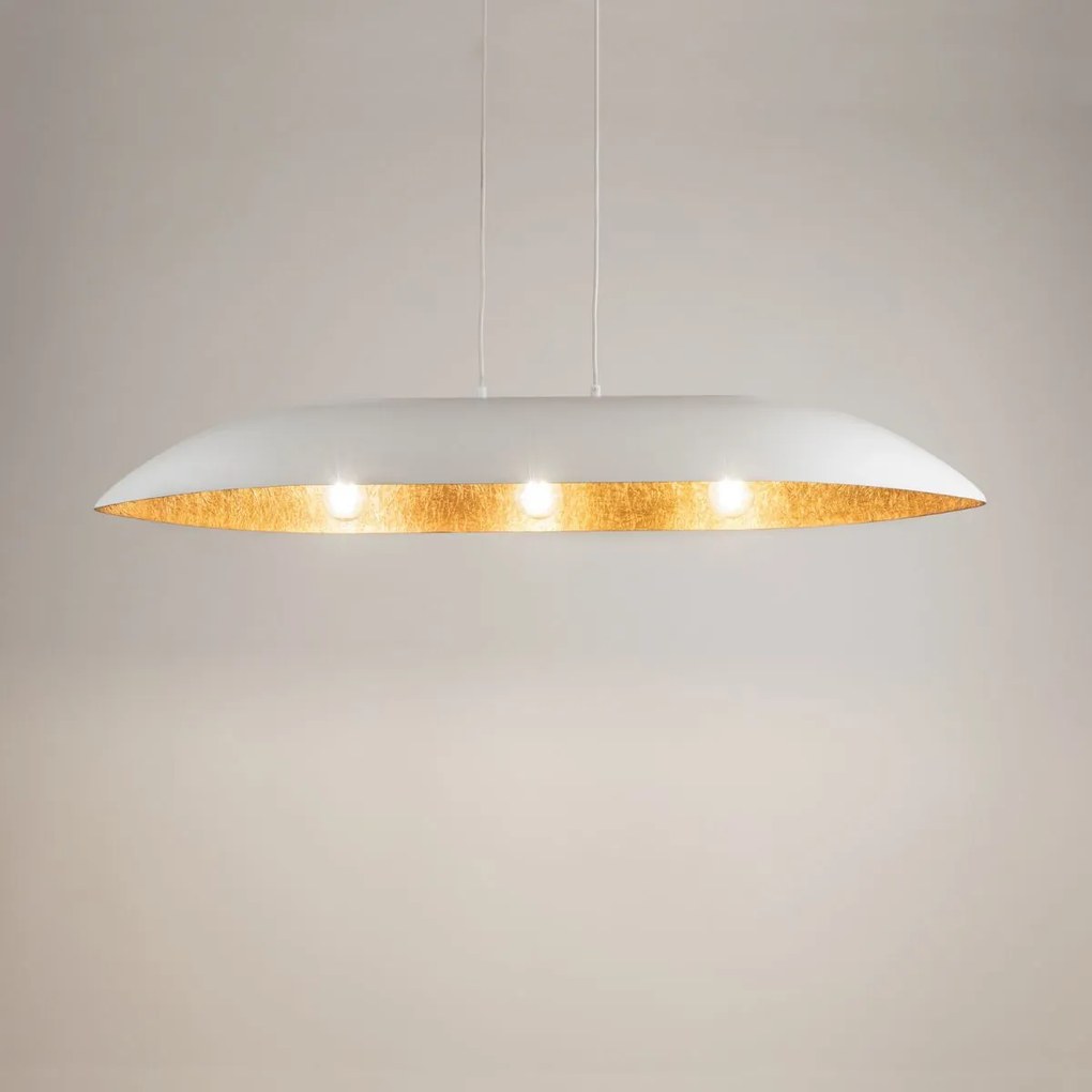 Sigma lighting modern függeszték gondola fehér réz sig40638