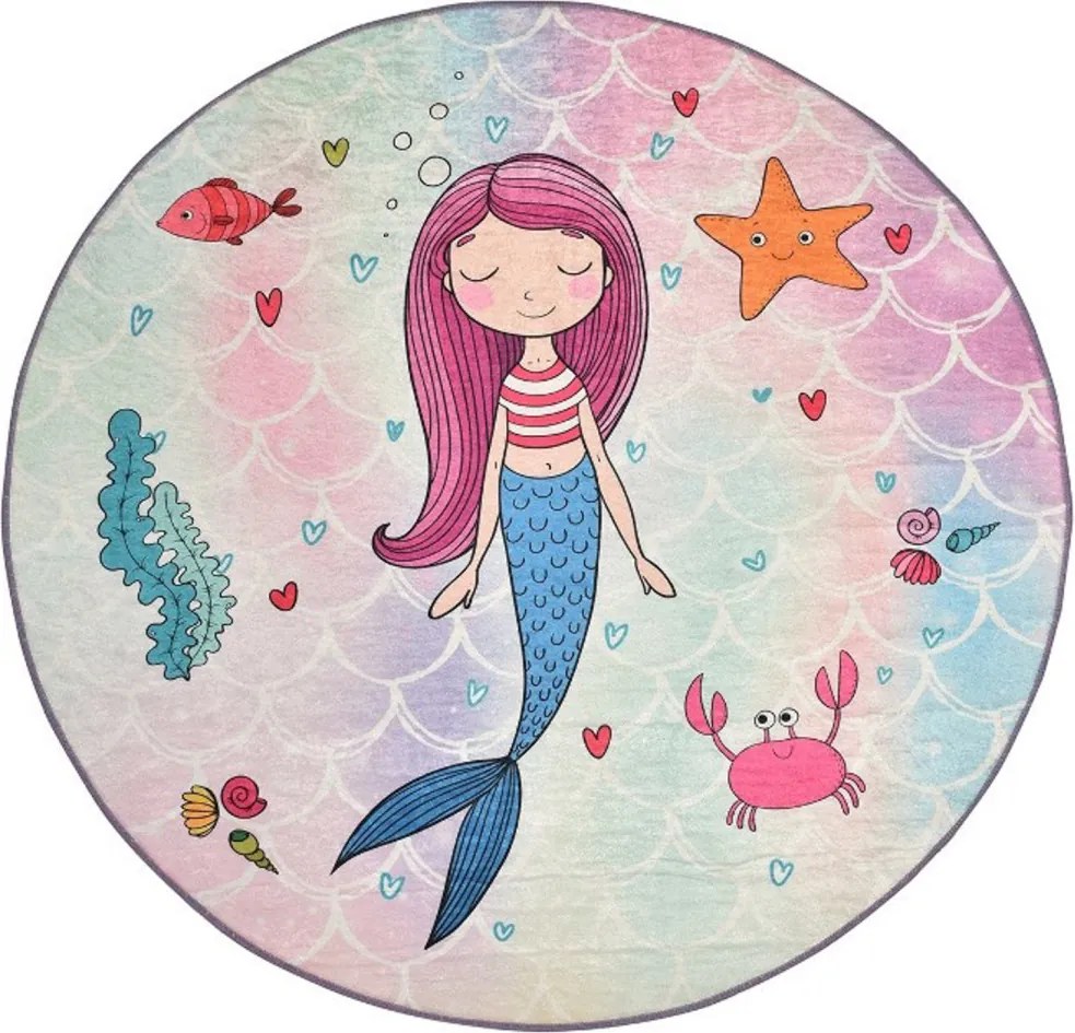 Mermaid szőnyeg, Ø140 cm
