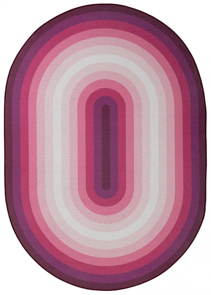 Síkszövött szőnyeg Anko Pink 140x200 cm