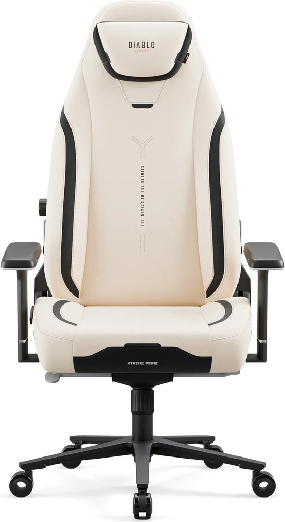 Gamer szék Normal Size bézs-fekete: Diablo X-Eye Prime Desert Storm