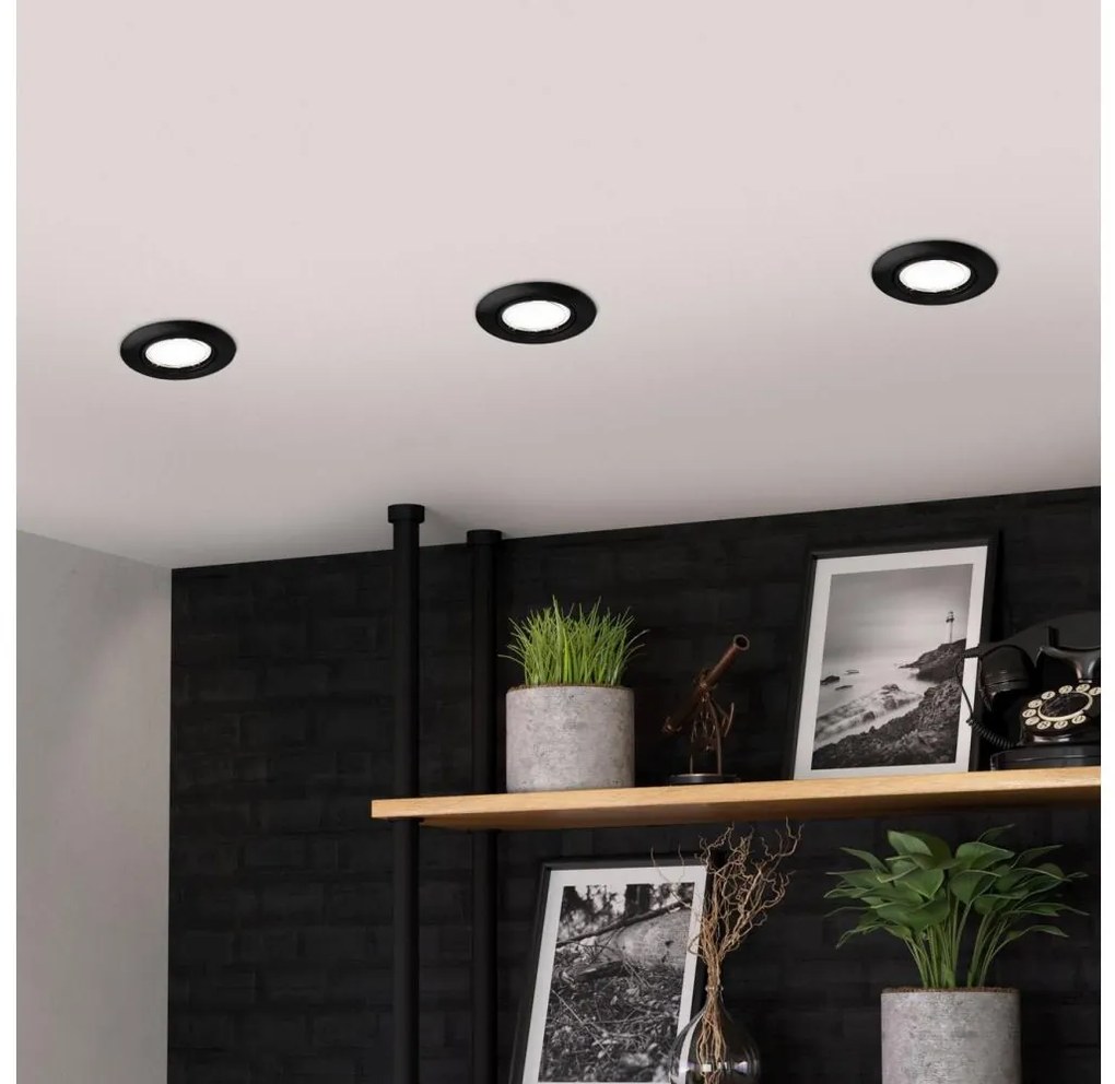 Eglo Eglo 900752 - KÉSZLET 3x LED Beépíthető lámpa PENETO 1xGU10/4,6W/230V EG900752