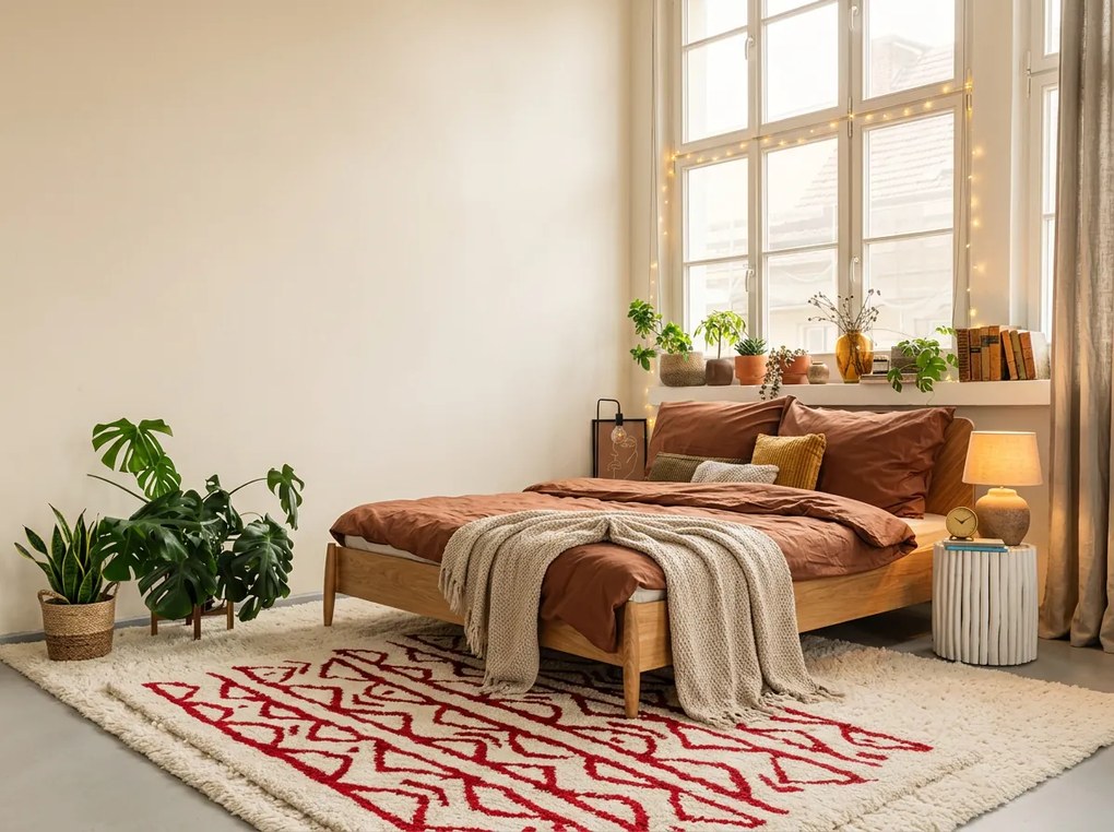 Pamut ágynemű CALMORA barna Ágyneműhuzat mérete: 2 ks 70 x 90 cm | 200 x 200 cm