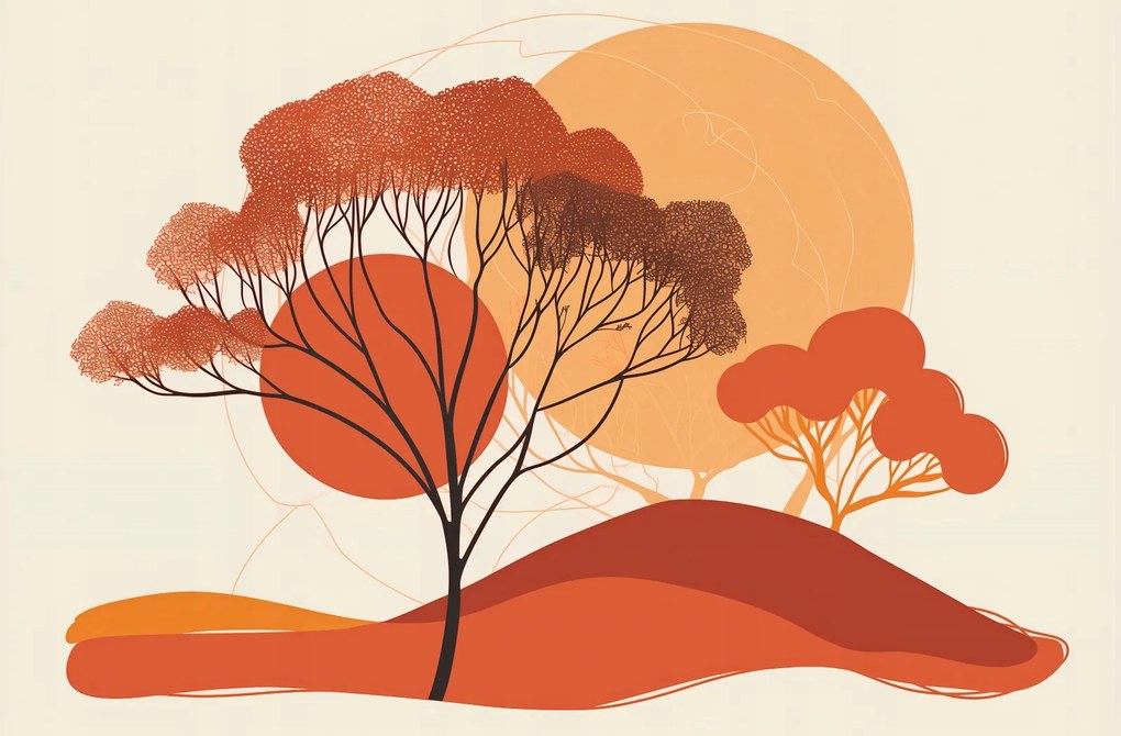 Poszter 86,4x56,8cm Az utolsó napsugarak