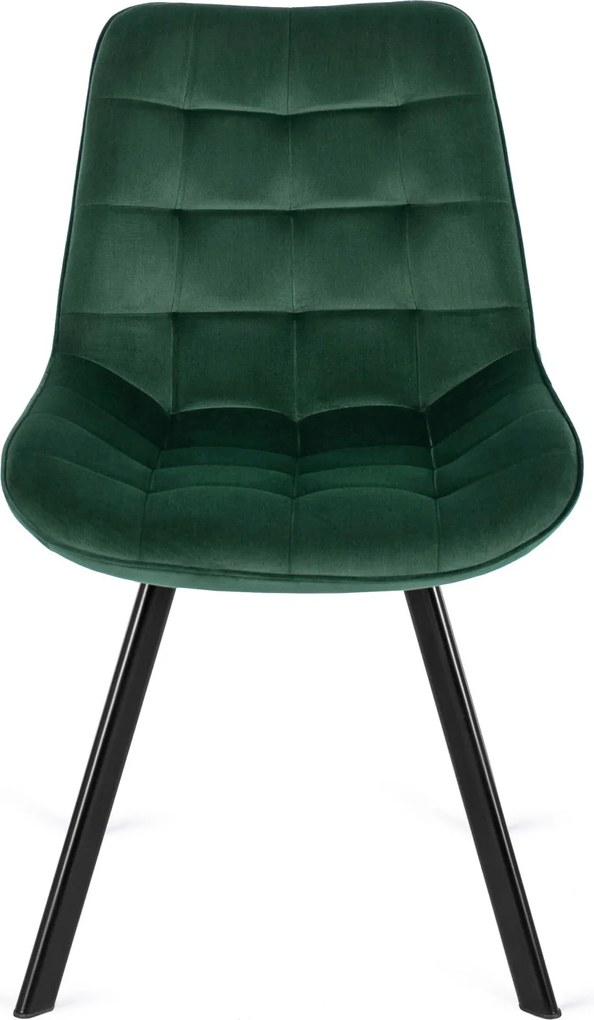 RICK szék, zöld, velúr