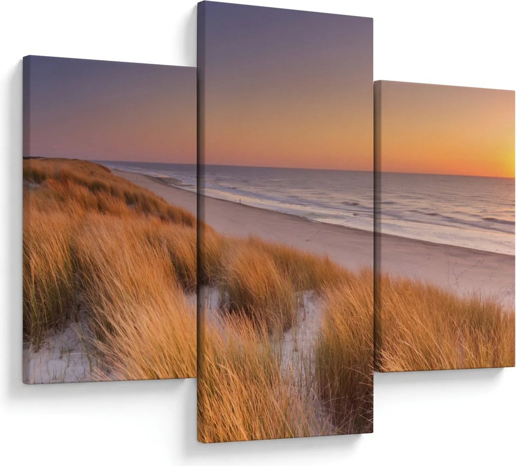 Kép - Strand naplementében (90x60 cm)