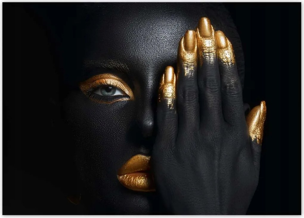 Poszterek 70x50 Arc az arany tenyér alatt