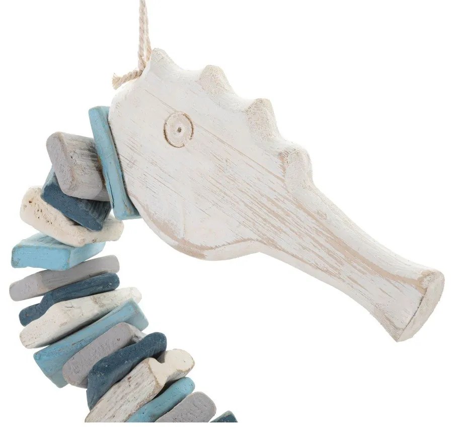 Fa fali dekoráció 22x55 cm Sea Horse – Mauro Ferretti