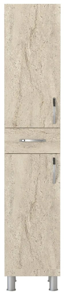 Fürdőszoba szekrény Selin 2 Doors 1 Drawer