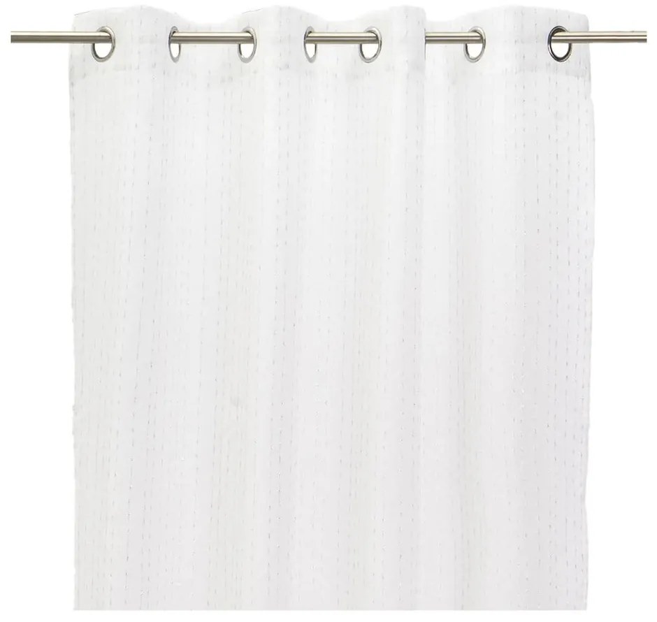 Fehér fényáteresztő függöny 140x260 cm Vertical Thread – Casa Selección