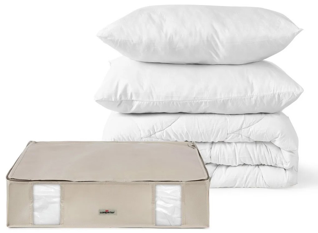 Compactor vákuum tárolódoboz tokkal L life,65 x 50 x 15,5 cm, L