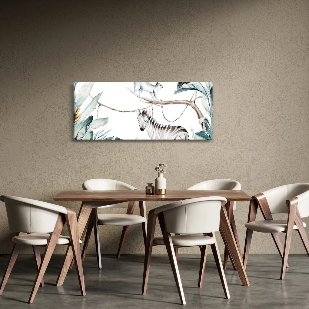 Kép - egzotikus állatok (120x50 cm)