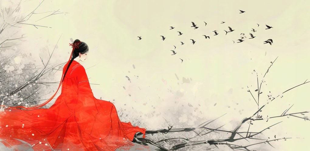 Poszter 91,3x44,5cm Diva az ágakon