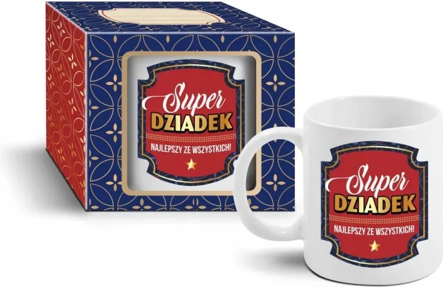 Kész Ajándék Nagyapák Napjára, Bögre Szuper Nagyapa Felirattal