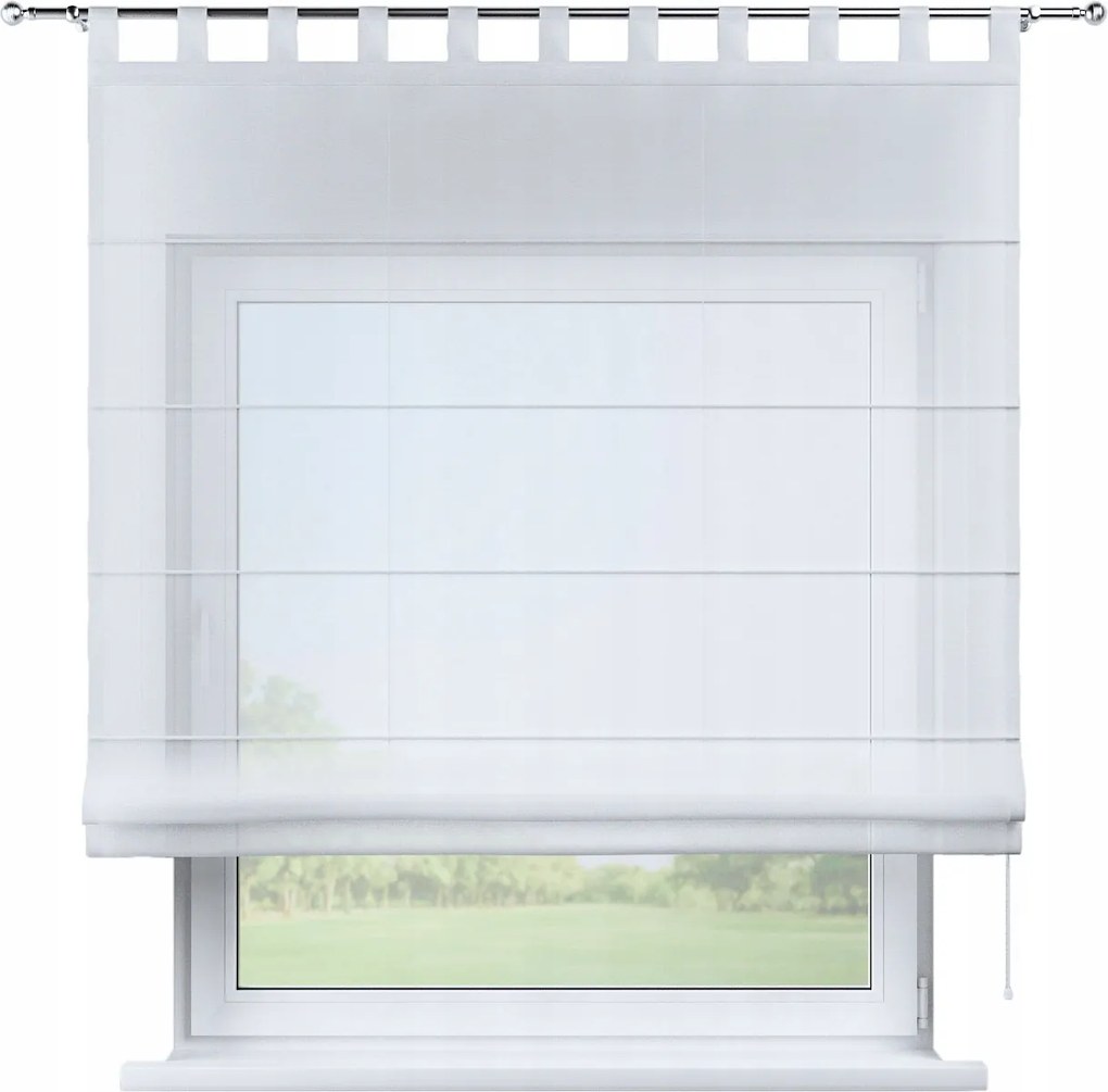 Kész Palermo voile roló, 120x180 cm, fehér