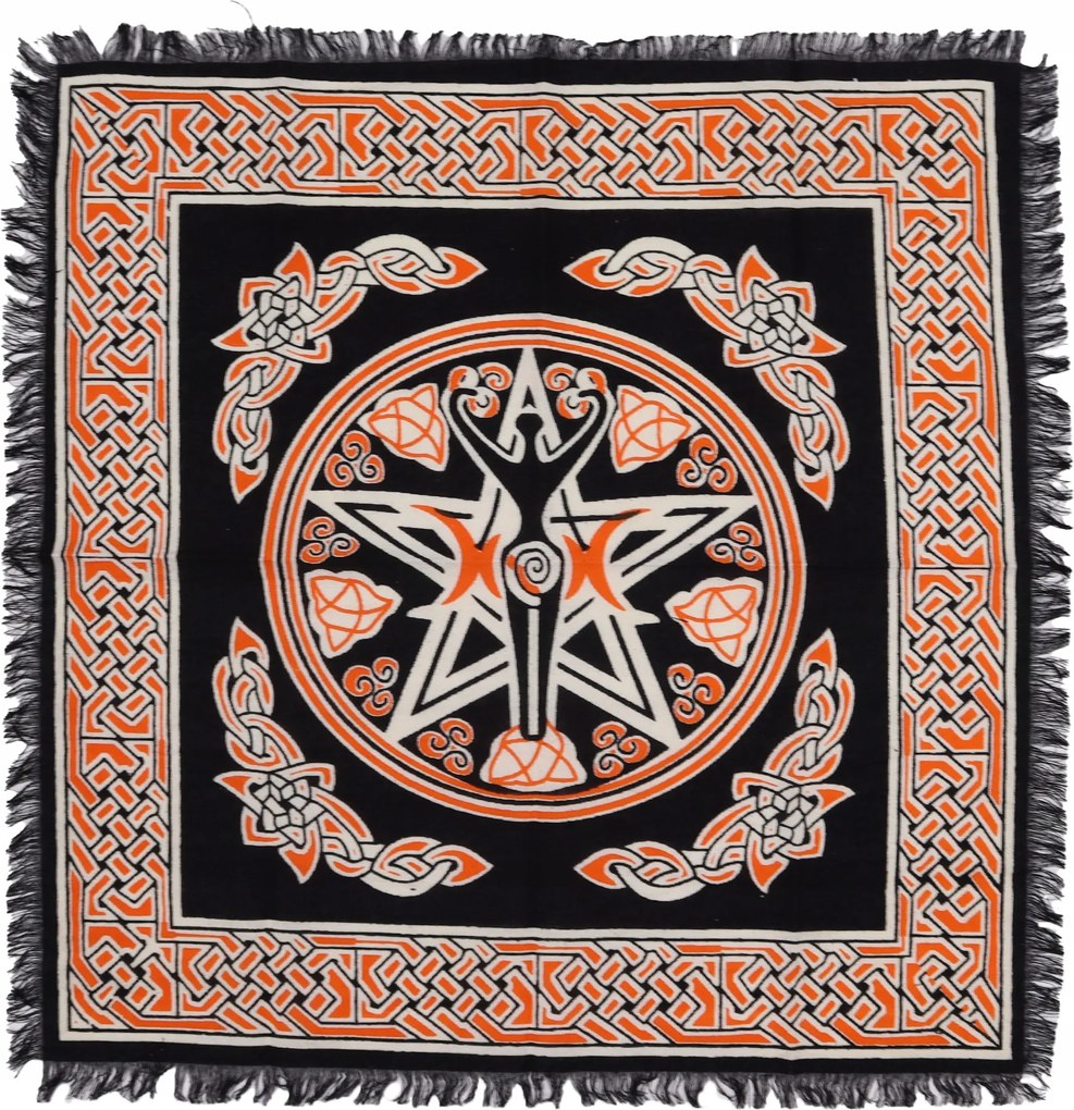 Ezoterikus abrosz 50x50 cm-es oltárhoz