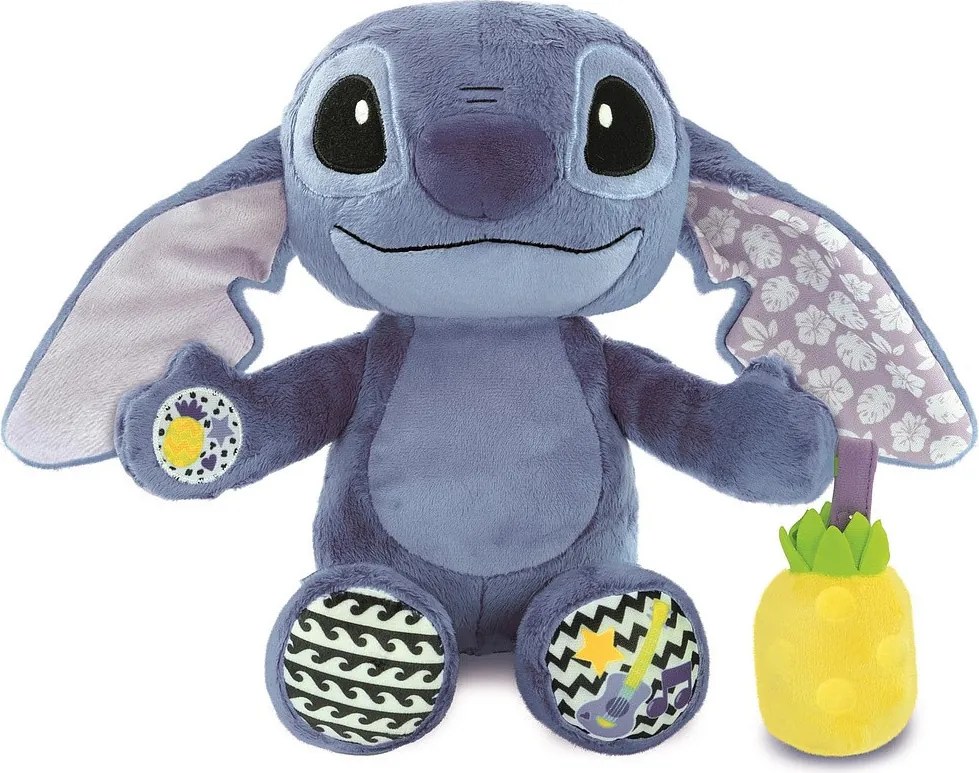 Disney Lilo és Stitch, A csillagkutya interaktív plüss játék Calm & Play Clementoni