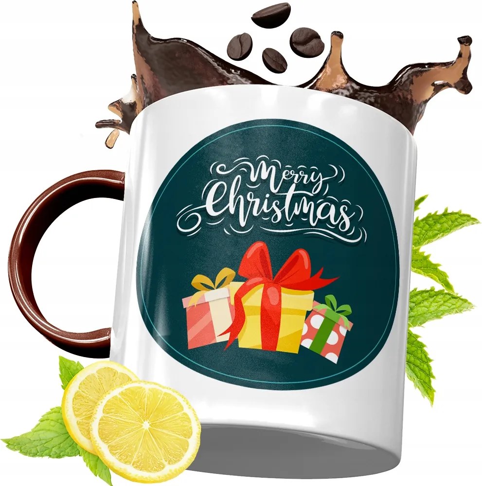 Bordó Karácsonyi Bögre Születésnapi Ajándék fényképes nyomtatással