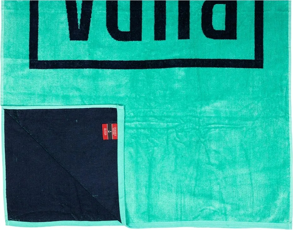 BUDAPEST Strandtörölköző türkiz 165x90cm