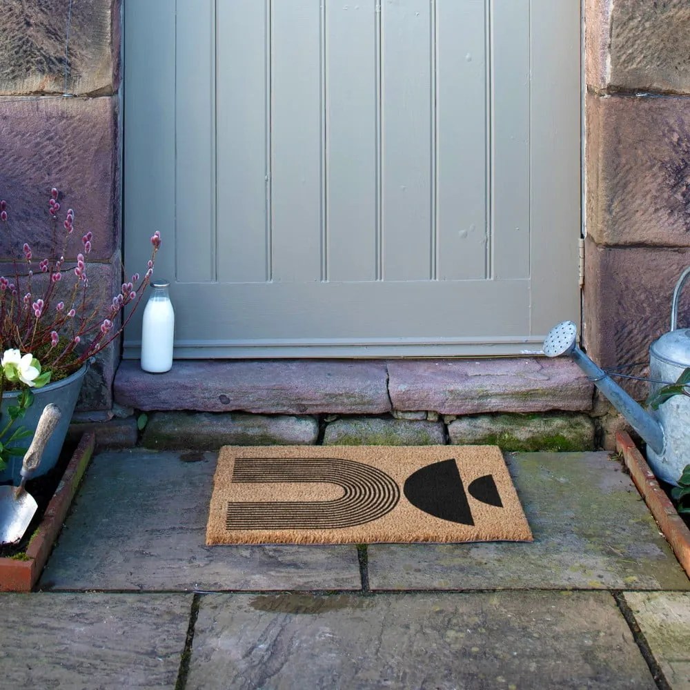 Kókuszrost lábtörlő 40x60 cm Half Moon – Artsy Doormats
