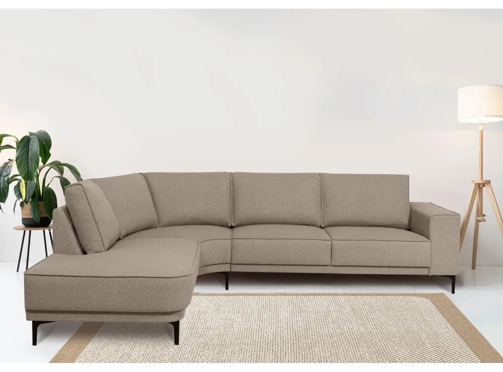 Világosbarna sarokkanapé (bal oldali) Copenhagen – Scandic