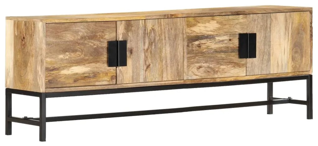 vidaXL tömör mangófa TV-szekrény 140 x 30 x 50 cm