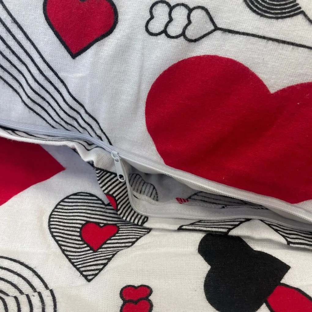 Love dream flanel ágyneműhuzat 200x140cm+90x70cm TiaHome